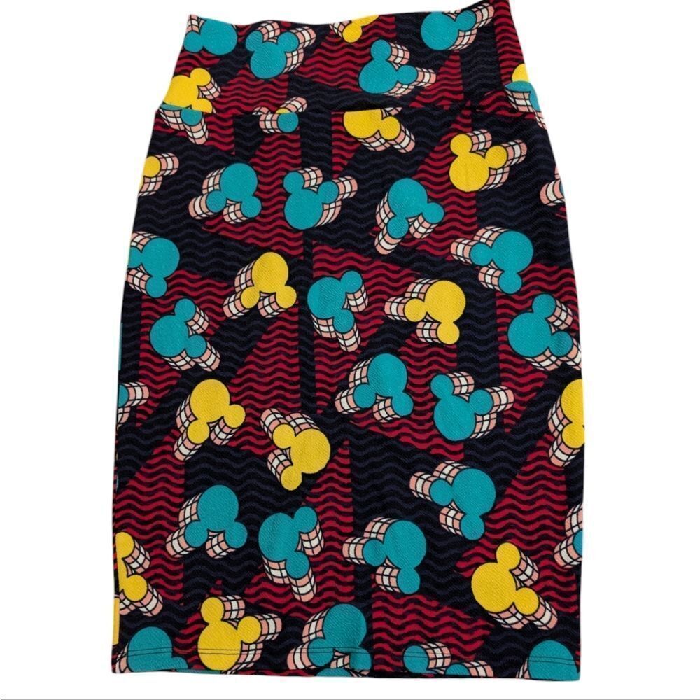 LuLaRoe Disney Mickey Mouse skirt women's size XS